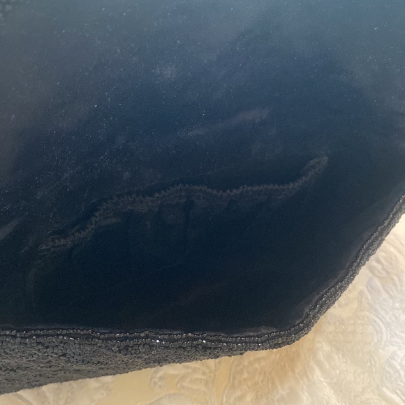 Rare Find! Vintage Spritzer and Fuhrmann beaded&embroidered Envelope evening bag - Picture 5 of 9